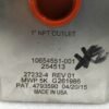 Gilmore Gvc 10654551-001 Check Valve 254513 27232-4 Rev 01 G261986 Mwp 5k 4793590 1”Npt Outlet