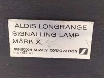 Aldis Longrange Signalling Lamp Mark X