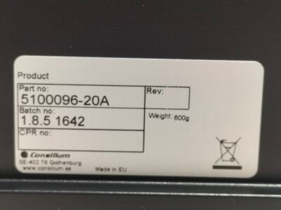 Consilium 5100096-20A Repeater Panel Display M4.3