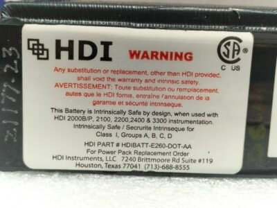 Hdi HDIBATT-E260-DOT-AA Battery Power Pack