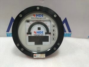 HDI 20B7A50-124002A-CSA PRESSURE GAUGE 0-16 PSI # WITHOUT BATTERY